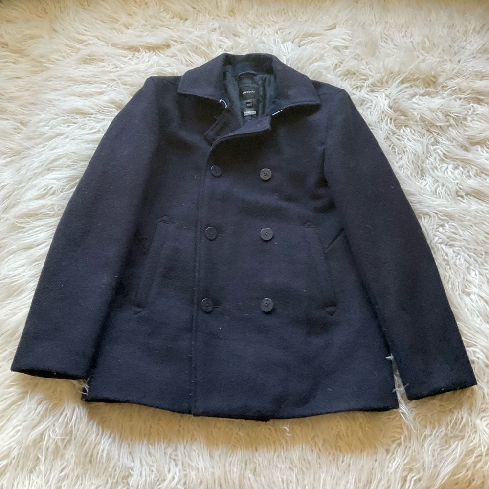 J. Crew Boys Navy Pea Coat